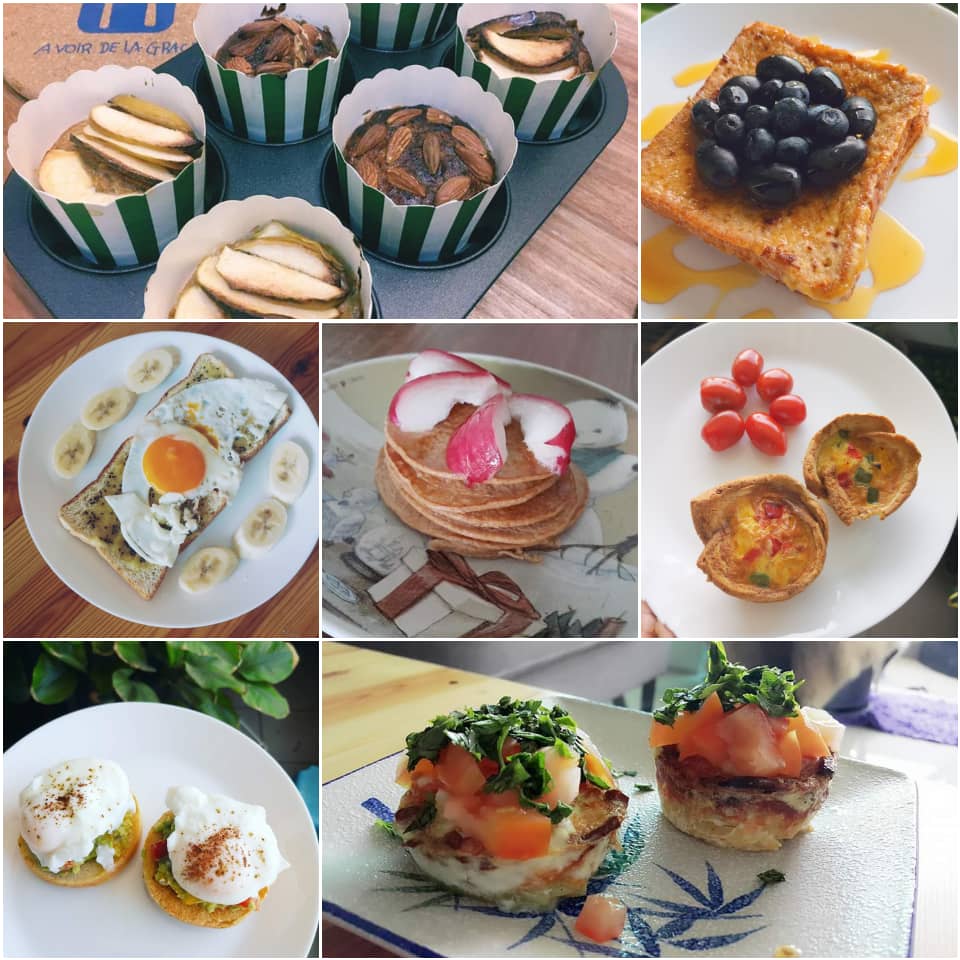 Breakfast choices Photo credit to Irene Yeong
