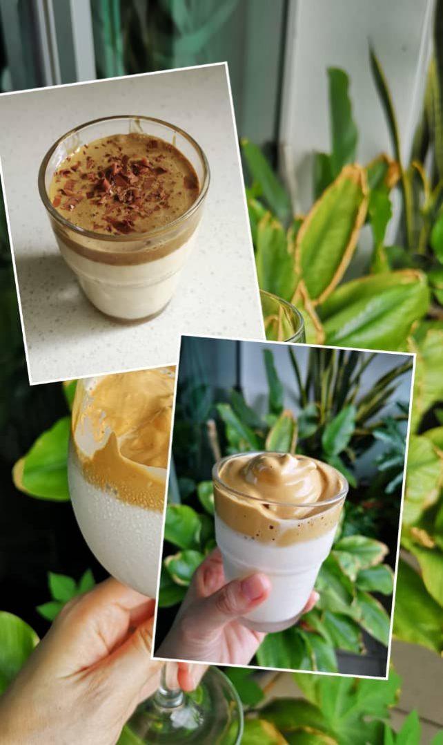 Dalgona coffee Photo credit to Irene Yeong